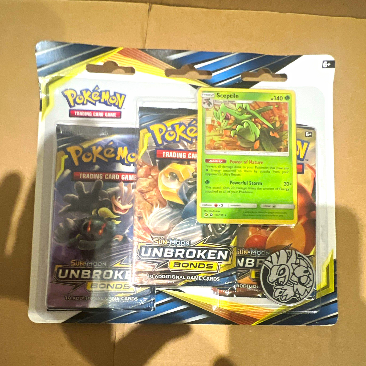 Blister Pack Pokemon Unbroken Bonds trading card — raw and PSA graded price guide