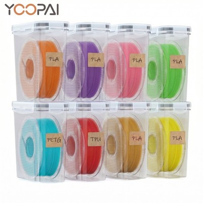 8-Pack Filament Storage Box Sealed Airtight 3D Printer PLA PETG Moisture Proof