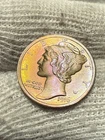 * 1916-P FSB * PRISTINE+ GEM BU MS MERCURY SILVER DIME *FROM ORIGINAL COLLECTION