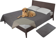 100 Waterproof Dog Bed Cover, Non-Slip Pet Blanket for Furniture, Washable Couc