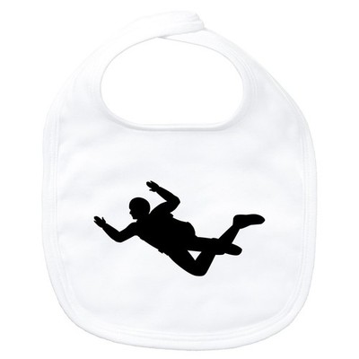 Baby Lätzchen Skydiving Silhouette Geschenkidee Skydiving Geschenk Präsent Mitbr