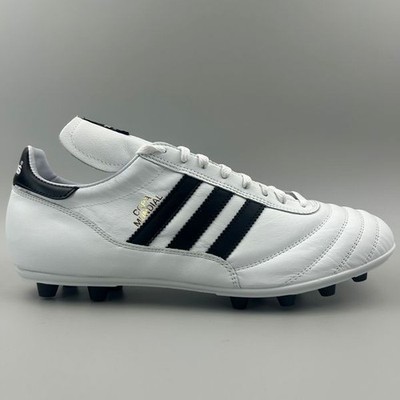 Adidas Copa Mundial FG Men Size 13 White Black Leather Soccer Cleats ID4050 NEW
