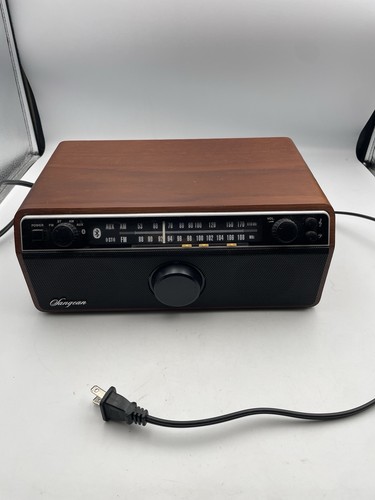 Sangean WR-12BT AM/FM Portable Radio - Dark Walnut