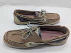 Sperry Top-Sider Angelfish Boat Shoes 9.5 Purple Leather Coastal Preppy Academia — photo 4