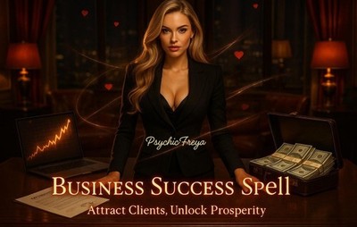 Business Success Spell   Attract Clients, Increase Sales | PDF report + guide