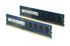 SK hynix 16GB KIt 2x 8GB DDR3 RAM | 2Rx8 PC3L 12800U | 11-13-B1 | 1600Mhz 1,35V