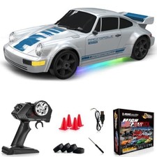RC Drift Car 1:24 Remote Control Car 4WD 15KM/H High Speed Racing Sport Gray