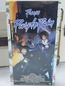 Image of New WB Musician Prince Purple Rain Movie VHS 1991 GenX Music from 1984 Cult Film