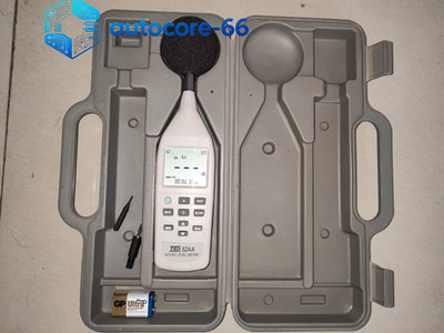 1PC Uesd TES TES-52AA Digital Sound Level Meter Portable Handheld Noise DHL/Fede