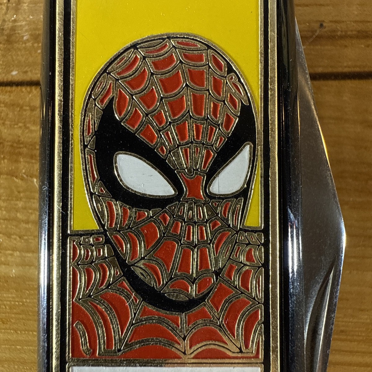 The Amazing Spider-Man Pocket Knife Franklin Mint w/Pouch