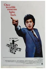 And Justice for All 1979 - Al Pacino - US (2) - Classic Movie Poster