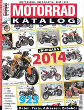 M MOTORRAD Katalog 2014 + 923 Modelle + Daten...