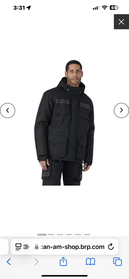 Chaqueta Can-Am Expedition Commander Outlander Defender Maverick Spyder Grande Foto 4 de 4