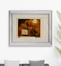 Joan Miró Original Hand signed + Lithograph with COA & Appraisal $ $3,500.!.