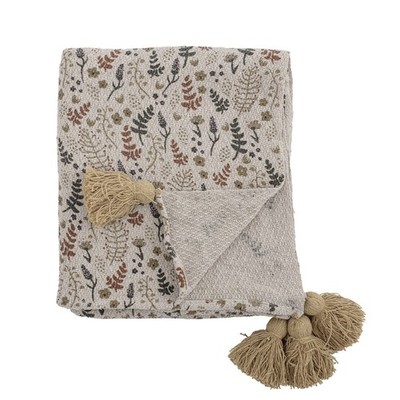 Kinder Tagesdecke Decke Plaid Throw 'Filipa' 160 x 130 cm Bloomingville B-Ware