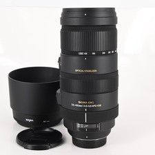 Sigma AF 120-400mm f4.5-5.6 DG OS APO HSM Lens Nikon, Manual Focus Only #474