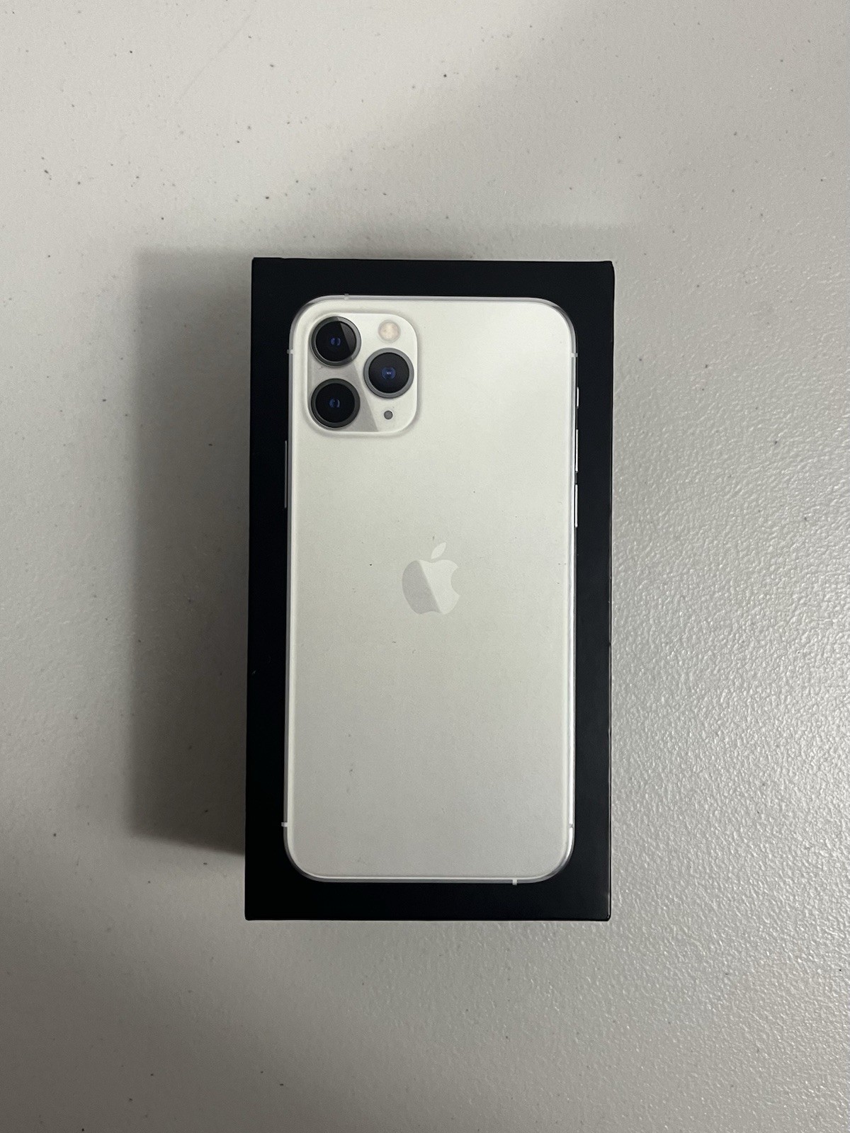 Apple iPhone 11 Pro 64GB Silver Original Retail Box & Sticker (EMPTY BOX ONLY)