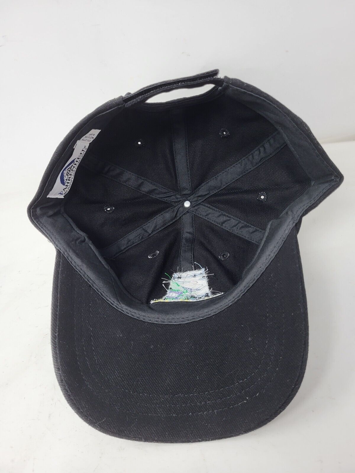 Mendenhall Glacier Alaska Black Strapback Hat Cap - image 4