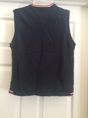 Hilfiger Kids Boys Tommy Hilfiger Gilet Tommy Hilfiger Boys Navy