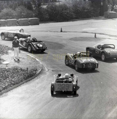 1950s Racing Action - ?? California ?? - Vintage Race Negative | eBay