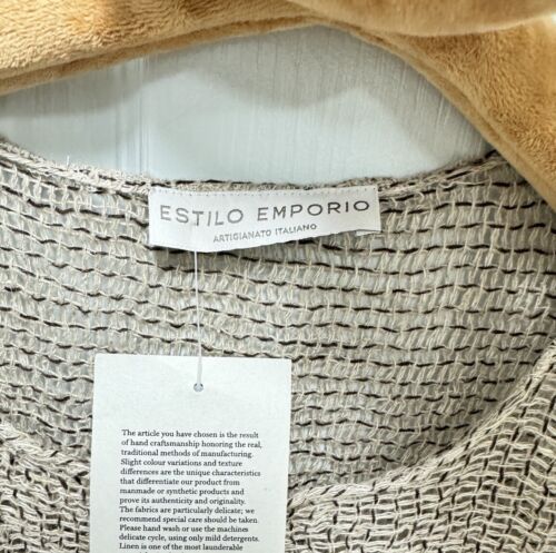 Estilo Emporio Nerano Top - Pescatore Natural Chocolate O/S - Picture 5 of 7