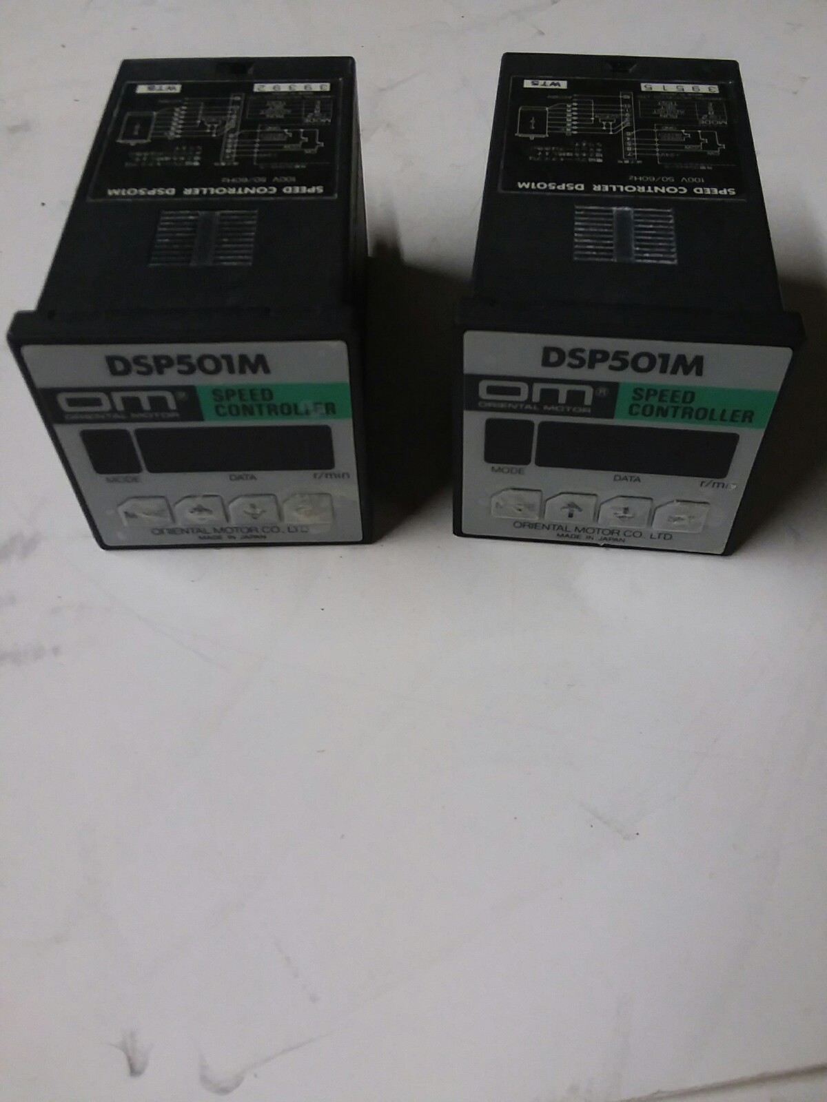 Oriental Motor Speed Controller DSP502M w Relay Socket Used