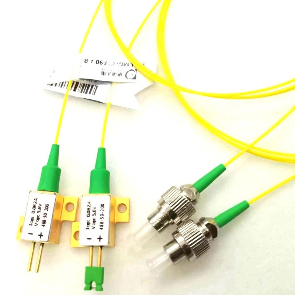 405nm 50mW Single Mode Fiber Laser Module 3μm/125μm SMA905 668621474756 ...