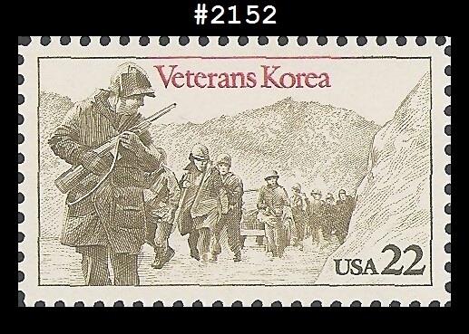 USA5 #2152 MNH Korean War Veterans