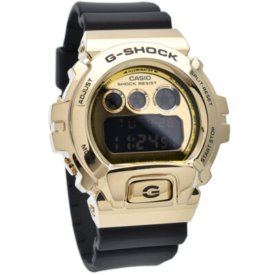 CASIO G-SHOCK GM-6900G-9JF Metal Covered Bezel Digital Watch Gold