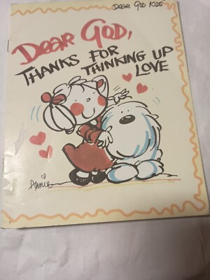 Dear God, Thanks For Thinking Up Love by Annie Fitzgerald (2003 PB Y5