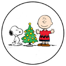 CHRISTMAS BEAGLE ENVELOPE SEALS LABELS STICKERS PARTY FAVORS