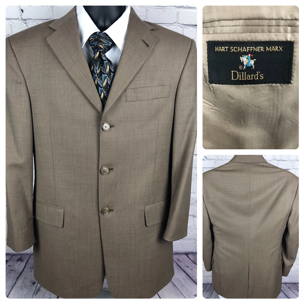 Dillards mens suits hotsell hart schaffner marx