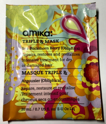 Amika Triple Rx Mask Sea Buckthorn Berry (Obliphica) 20 ml 0.07 Us fl oz Rare