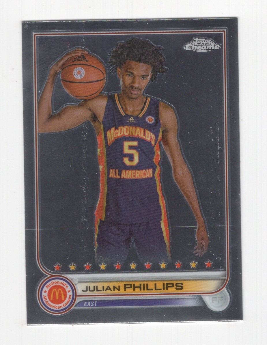 2022 TOPPS CHROME McDONALD'S ALL AMERICAN BASKETBALL PICK YOUR