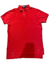 Polo Ralph Lauren Men Custom Fit Mesh Polo Shirt Pony Logo S