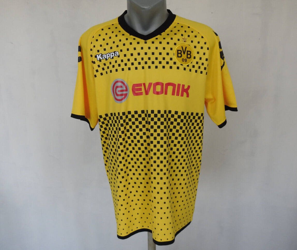 Borussia Dortmund 2011 Home Jersey #23 Kagawa Kappa Yellow