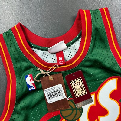 Maillot Mitchell & Ness Seattle Supersonics – Gary Payton 1995-96, Taille 36