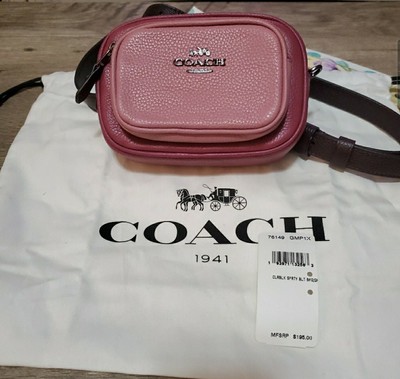 coach crossbody belt bolsa