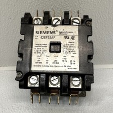 Siemens 42EF35AF Definite Purpose Contactor Used