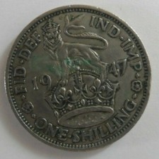 GEORGE VI ONE SHILLING 1937-1951
