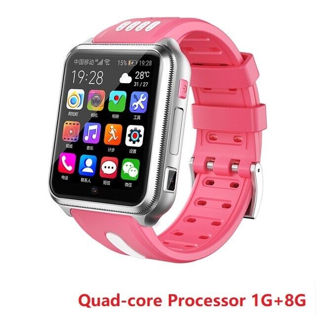 4G Video Call Dual Watch Phone W5 Android 9.0 GPS 1GB+8GB | eBay