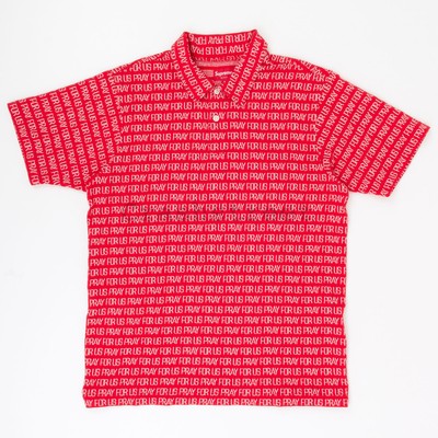 Supreme Ss18 Pray For Us Polo Tee Box Hat Logo Camp Sweatshirt Cap