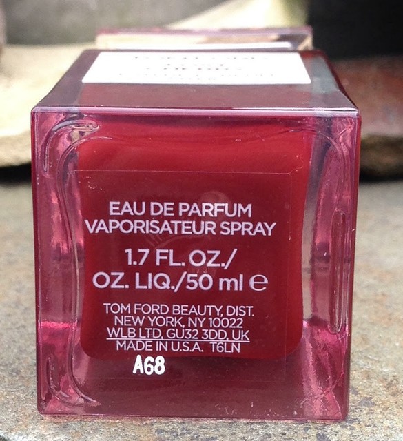 Tom ford batch code