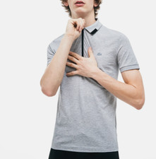Lacoste Men's Size 3XL 135 Pique PIMA Ultra Leger Polo Slim Fit