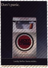 Lucky Strike Werbung Anzeige Reklame