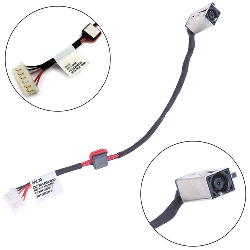 DC power jack cable socket for dell inspiron 14-5455 15-5558 KD4T9 DC3010^MA - Photo 2/7