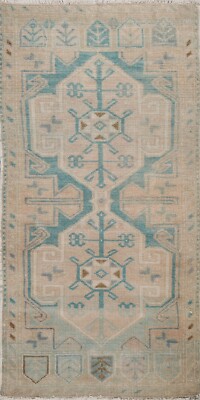 Tribal Muted Anatolian Turkish Area Rug Hand-knotted Black Friday Blowout 2'x3'