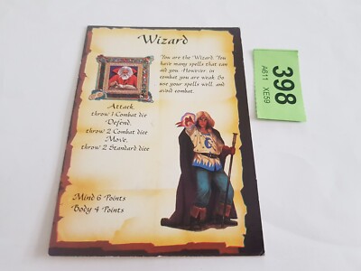HeroQuest Charakterkarten-Zauberer