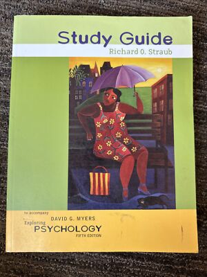 Exploring Psychology, Fifth Edition (Study Guide) - Paperback - GOOD