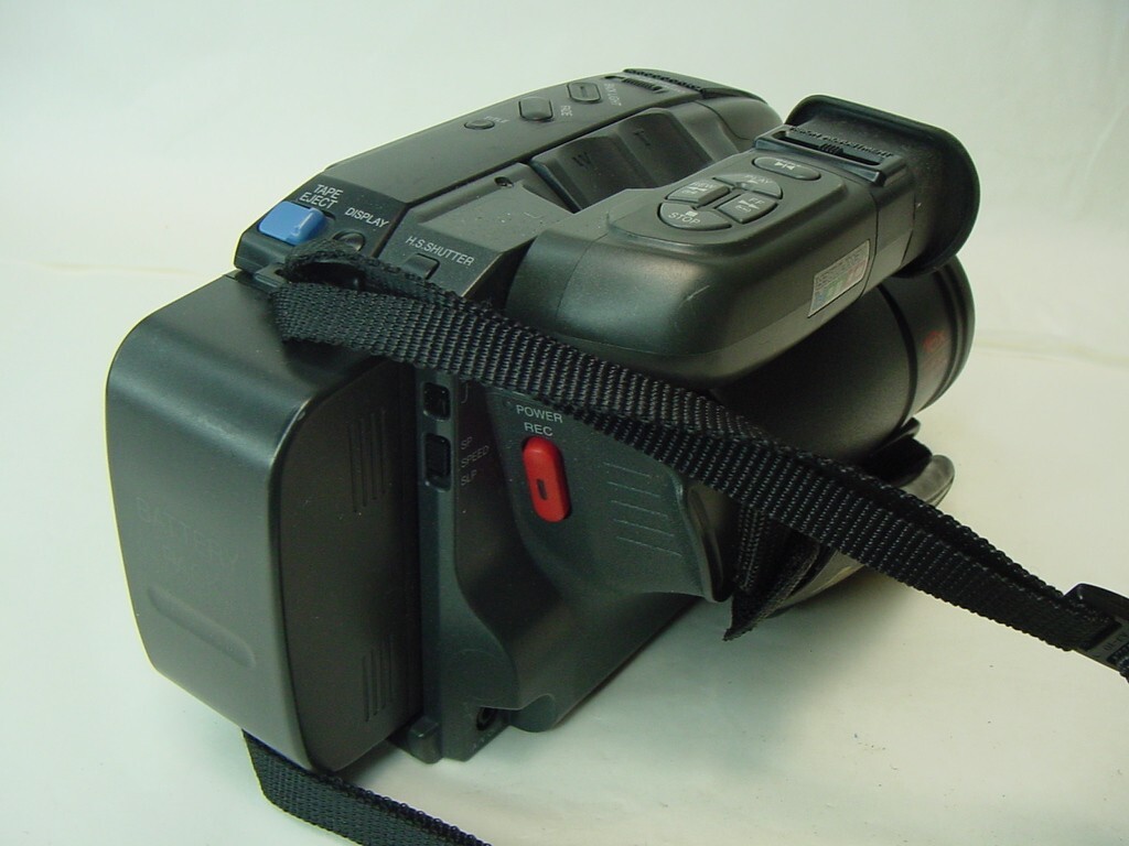 PANASONIC PALMCORDER IQ PV-A306 CAMCORDER WITH BATTERY | eBay